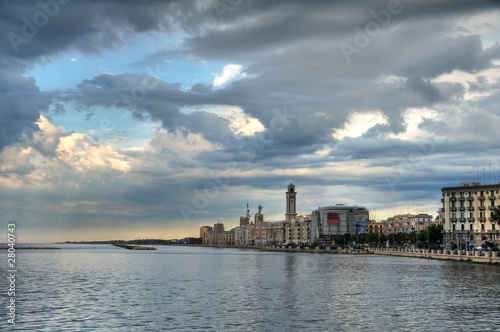 Panoramic view of Bari. Apulia.