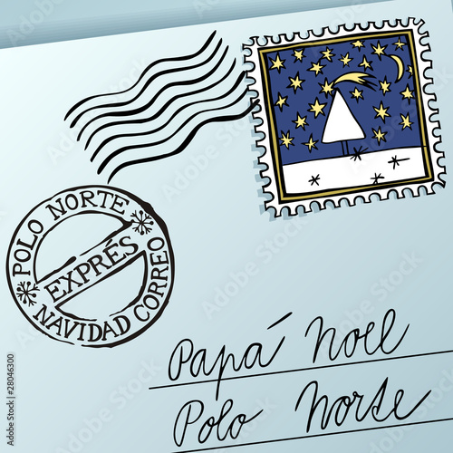 Escrito para Papa Noel, letter for Papa Noel