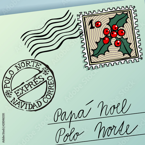 Escrito para Papa Noel, letter for Papa Noel