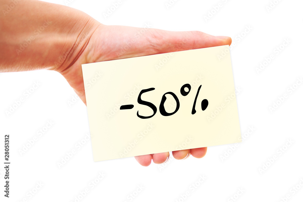 Minus 50%