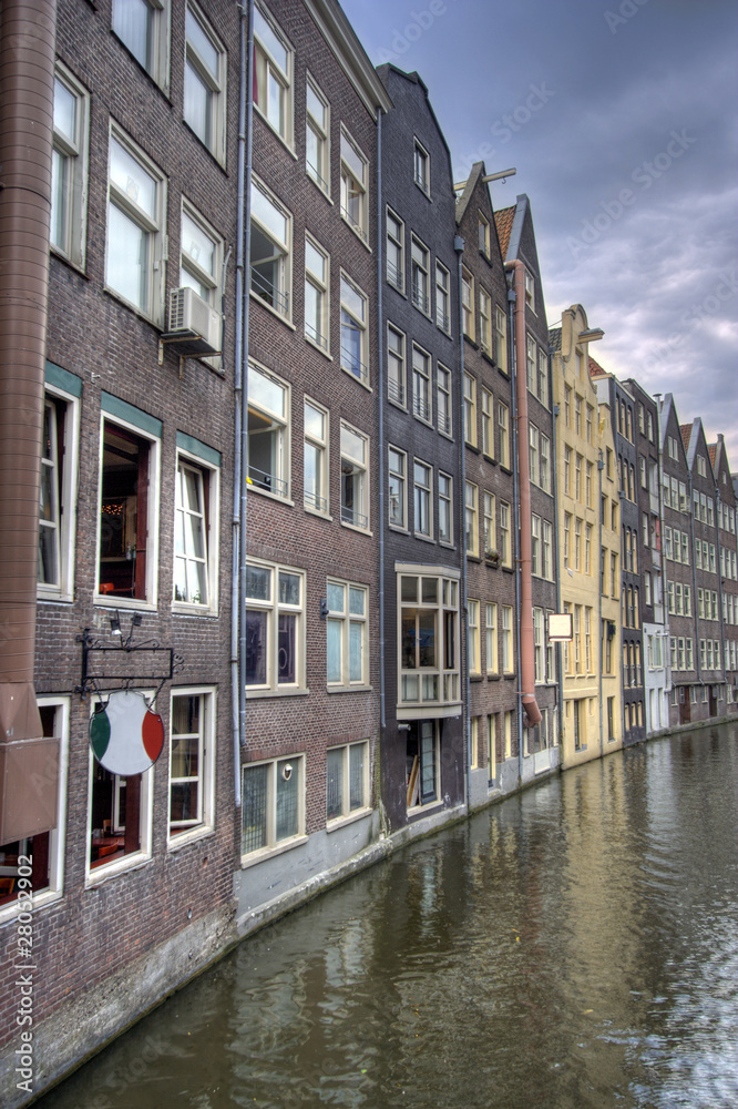 Houses on Amsterdam Canal