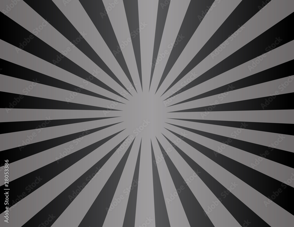 black sun light
