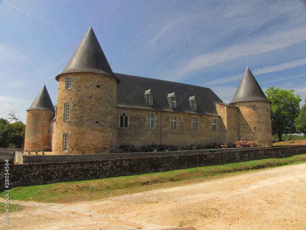 Château de Rochebrune ; Charente, Périgord, Limousin Château de Rochebrune ; Charente, Périgord, Limousin