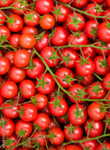 Healthy tomatoes background