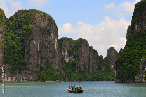 Halong Bay Cliffs