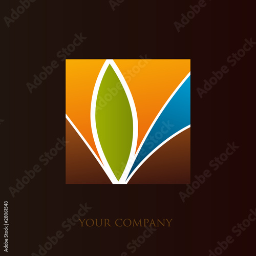 logo entreprise, logo fleuriste