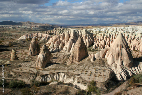 Landschaft nahe Göreme, Kappadokien - Türkei