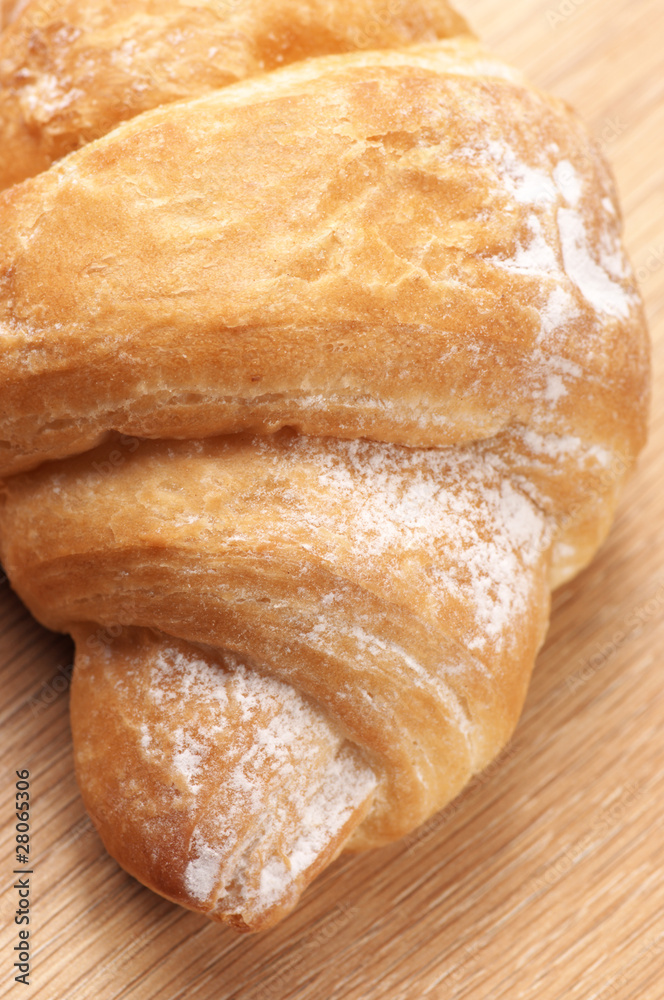 Croissant close-up Croissant close-up