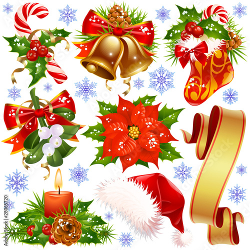 Christmas and New Year decorations