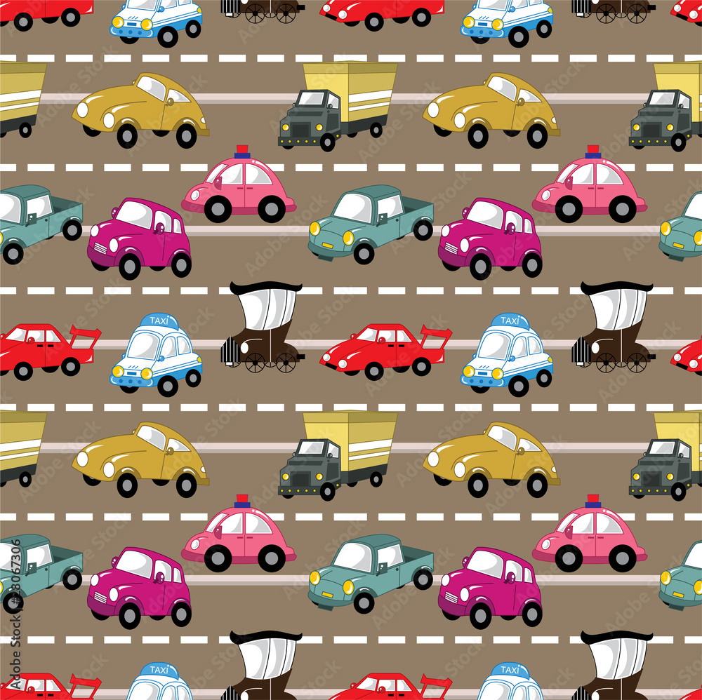 seamless car pattern seamless car pattern