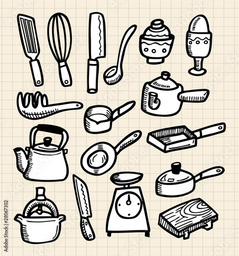 doodle kitchen