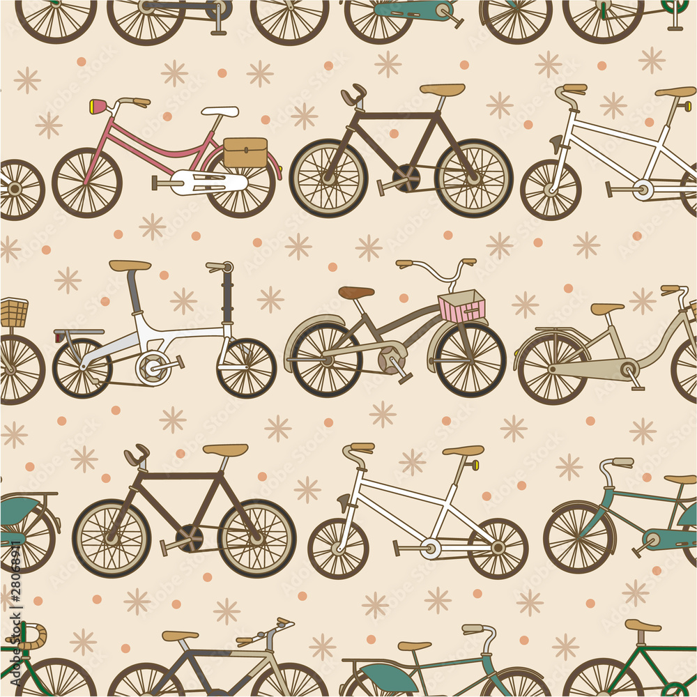 seamless bicycle pattern seamless bicycle pattern