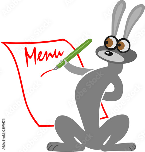 MENU DE MONSIEUR LAPIN