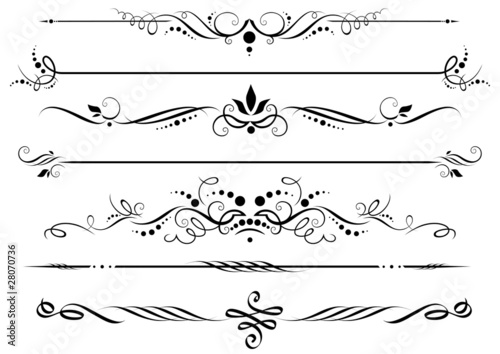 Dividers and borders