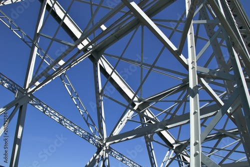 Detail Das Blaues Wunder/The Blue Miracle bridge, 1891-1893