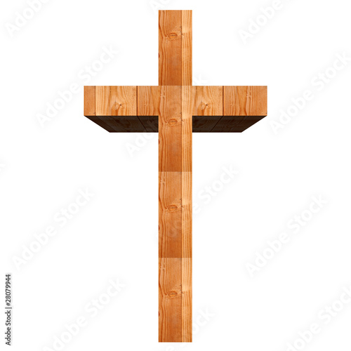 Wallpaper Mural High resolution conceptual wood symbol isolated on white Torontodigital.ca