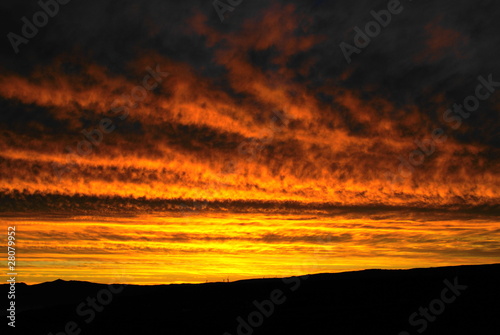 Nuvole rosse
