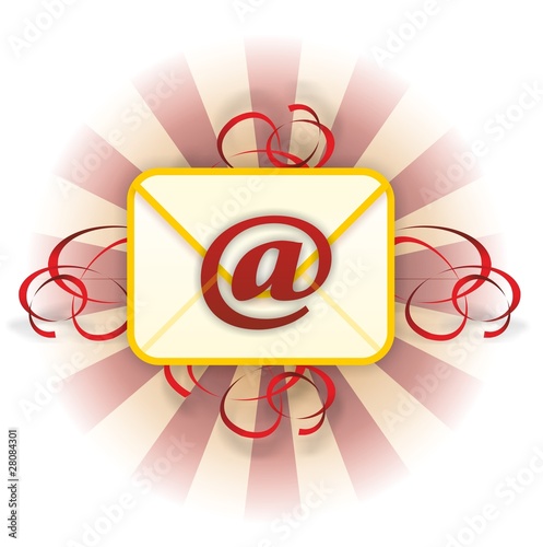 Email strahlenförmig
