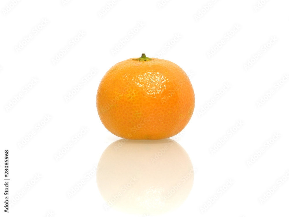 Single tangerine Single tangerine
