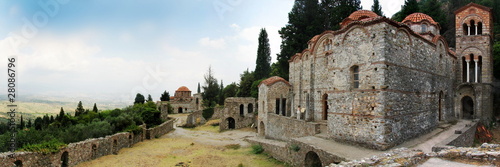 mystras byzantine church