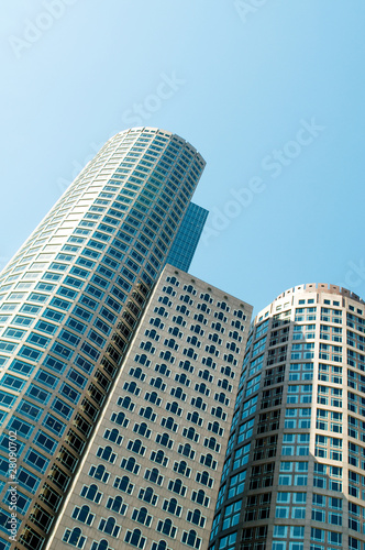 Boston city - 7 Sep - panorama with skyscrapers © Elnur