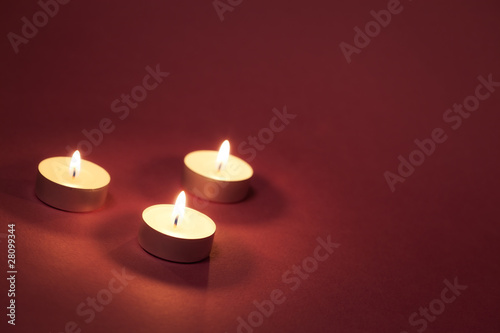 Three candles