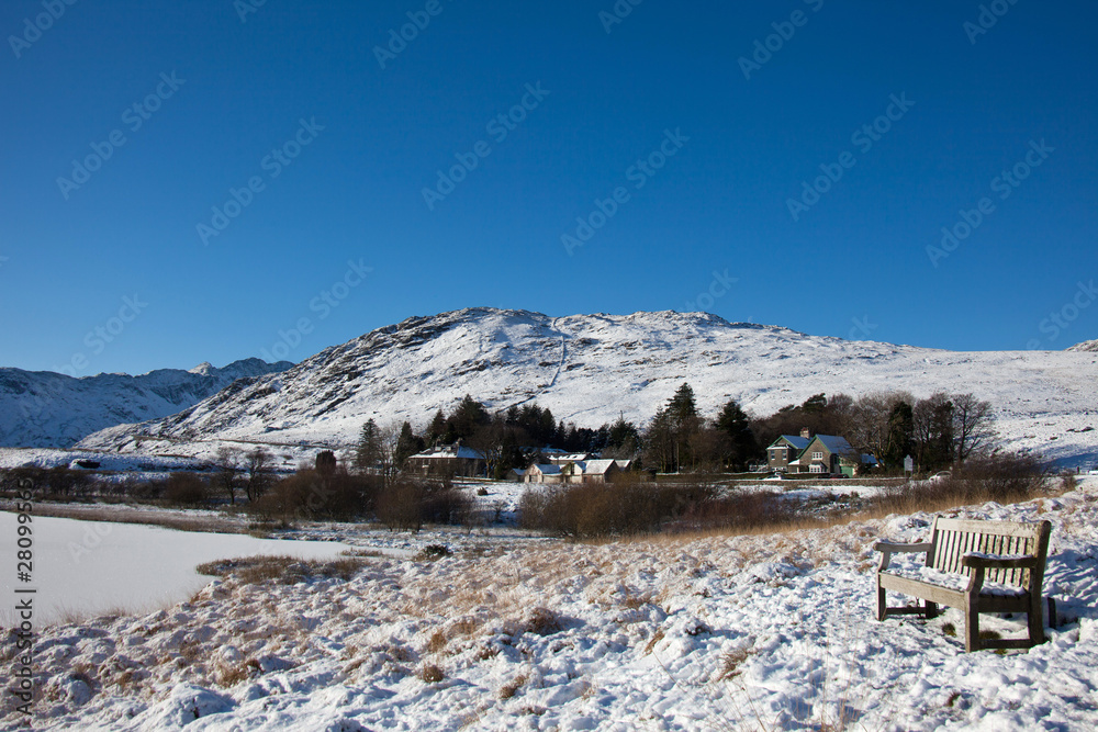 View to Mount Snowdon