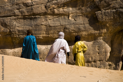 Algérie, randonnée dans la Tadrart rouge photo