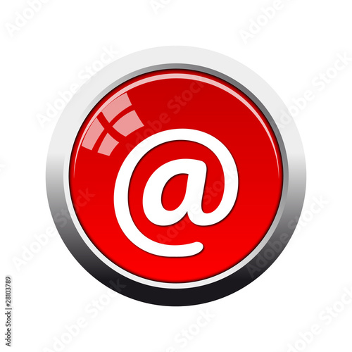 Botón glossy email