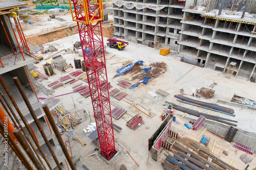 Construction yard photo