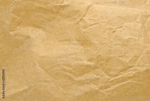 wrinkled paper