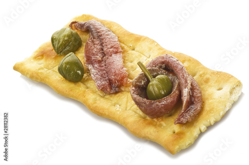 Wallpaper Mural Cracker con Capperi e Alici Torontodigital.ca