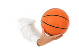 Basket ball, hand.