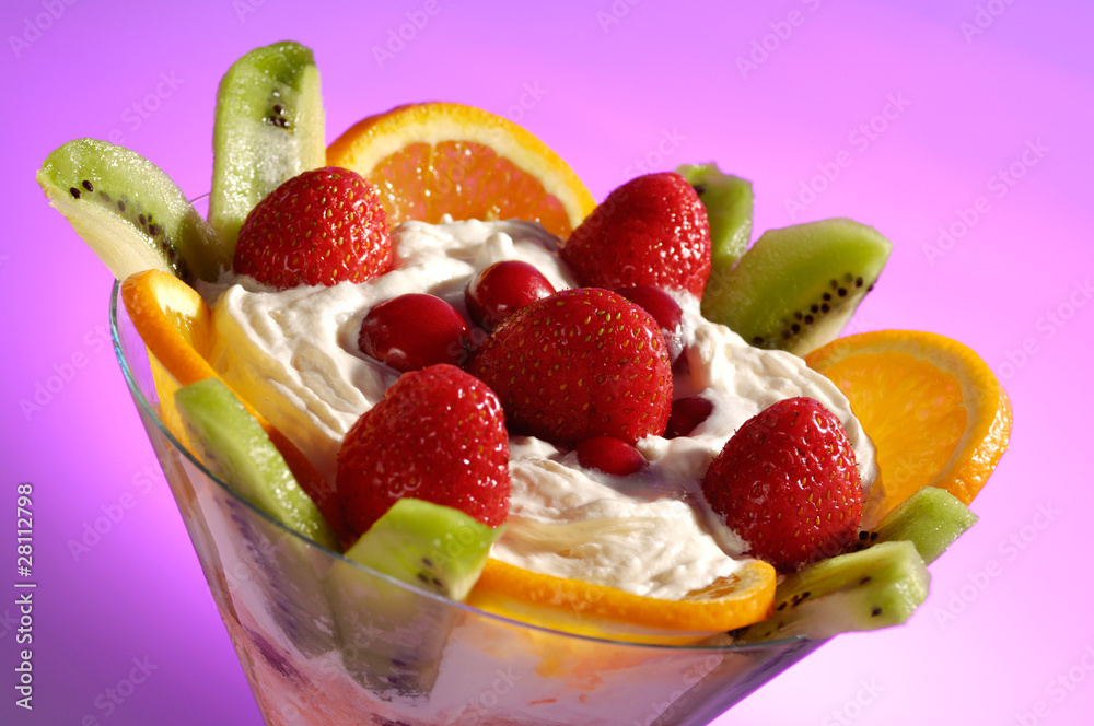 Fruit Ice Cream Fruit Ice Cream