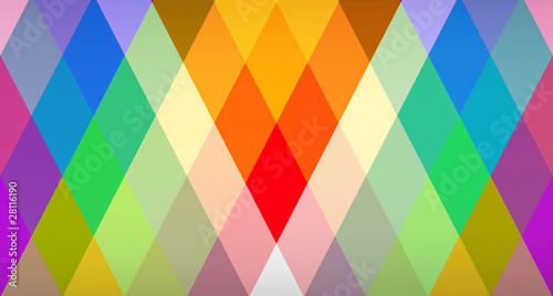rhombic rhomb colorful pattern
