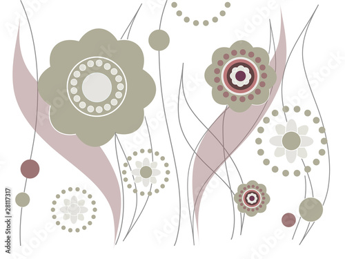 Vector flower illustration