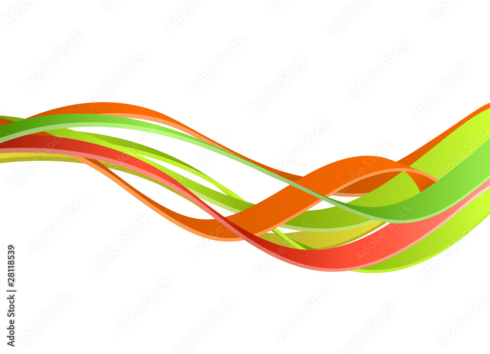 Colorful waves background Colorful waves background