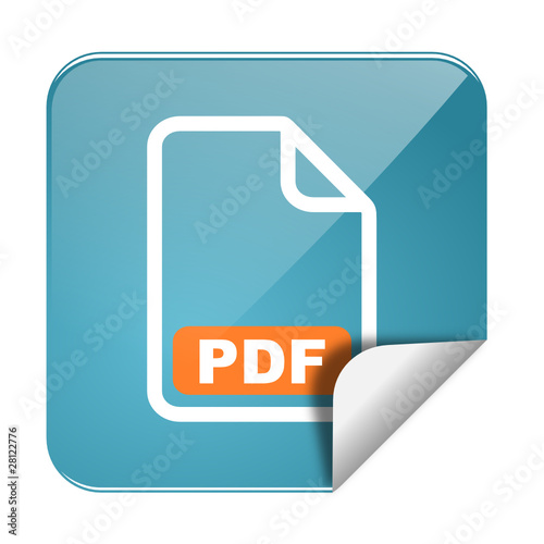 Button Sticker pdf türkis