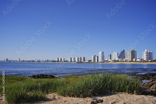 Vista di Punta Del Este, Uruguay
