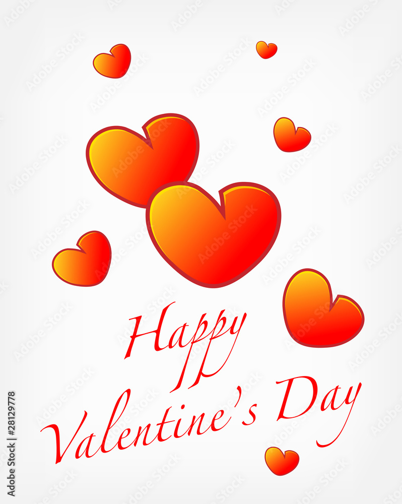Valentine's day card Valentine's day card