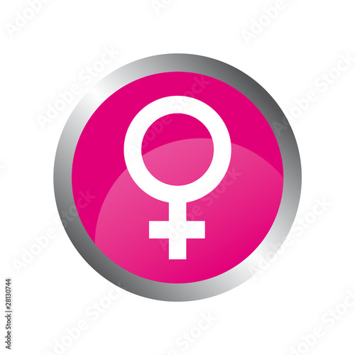 Icone vecteur web illustration symbole femme