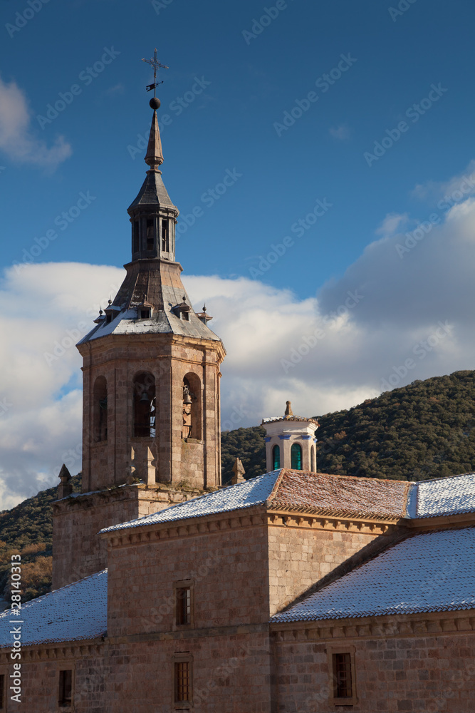 Fototapeta premium Monasterio de Yuso, San Millan de la Cogolla, La Rioja, España