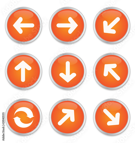 Orange Arrows