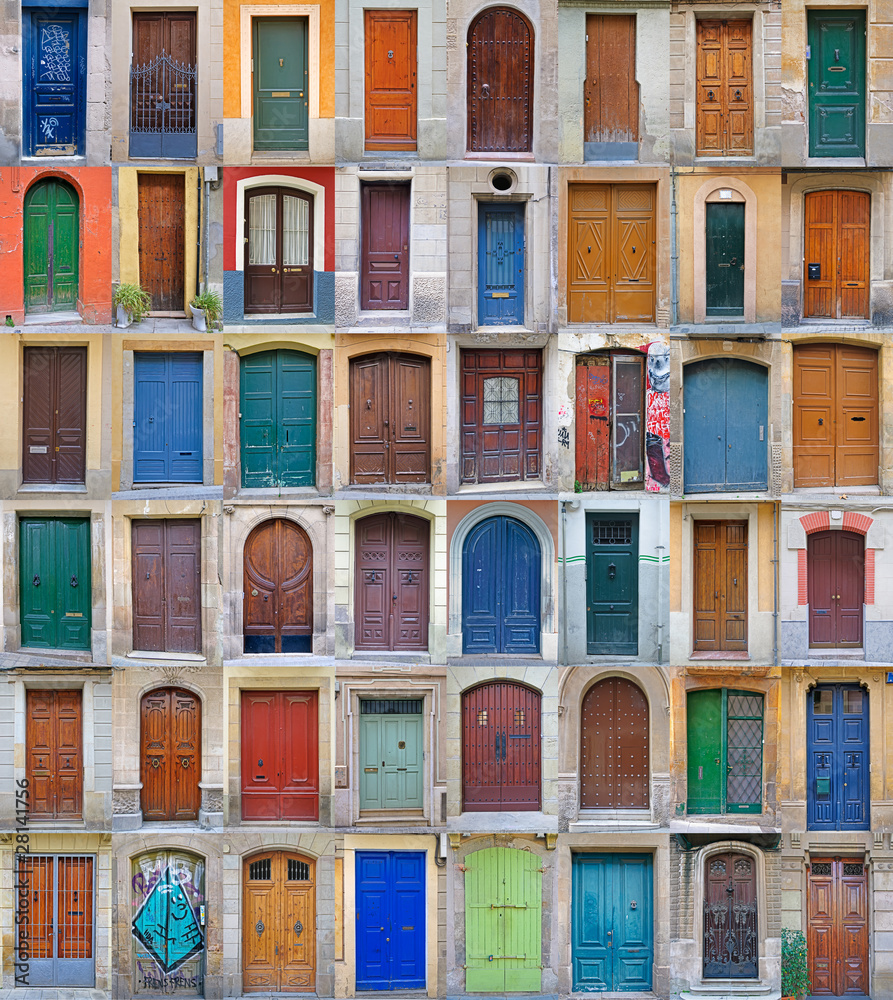 Obraz premium Front doors Barcelona, Spain - Vol 2