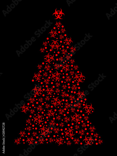 Biohazard Christmas tree