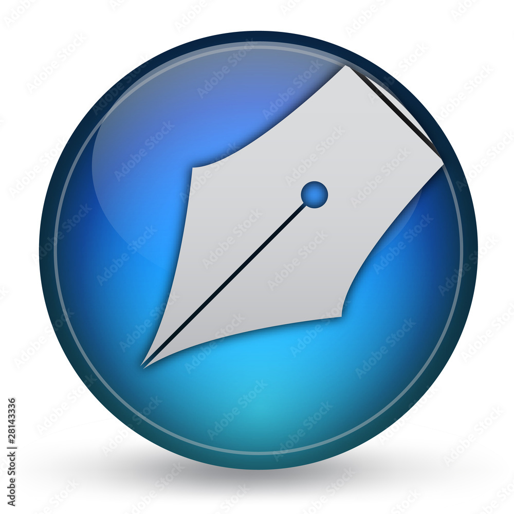 Calligraphy Pen Icon Calligraphy Pen Icon