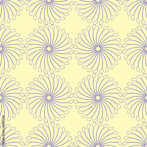 interesting blue seamless pattern