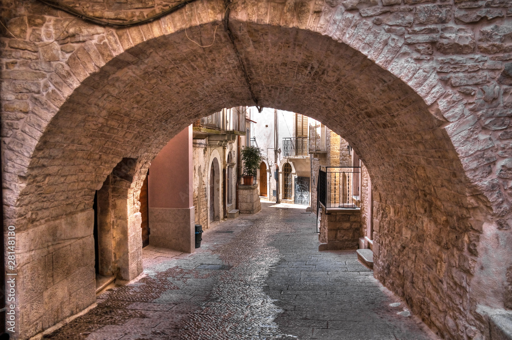 Alleyway. Palo del Colle. Apulia.