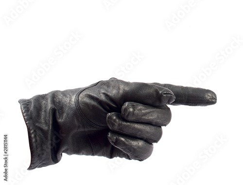 leather glove