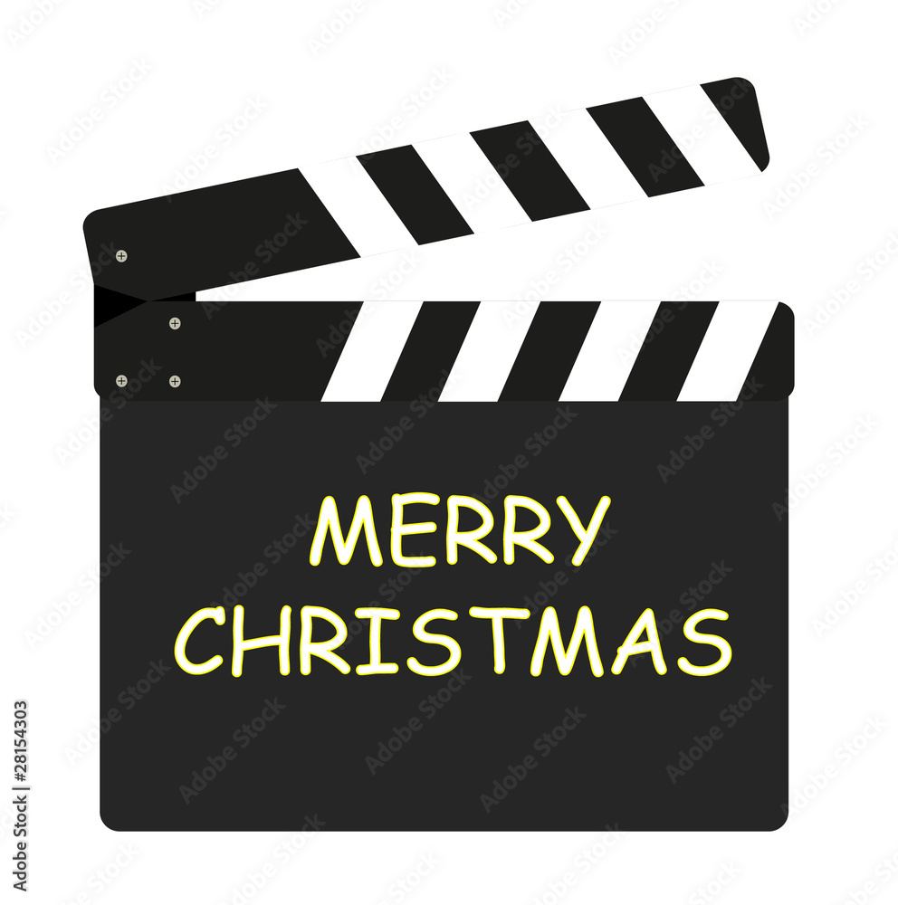 Film flap - Merry Christmas